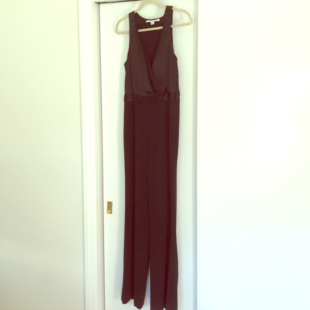 Black Tuxedo Jumpsuit - DVF
